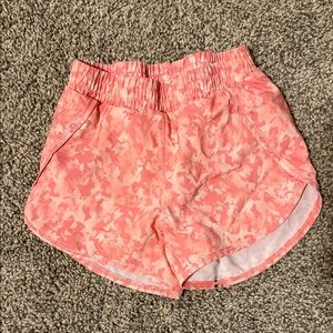 All in Motion Coral Camouflage Kids Shorts